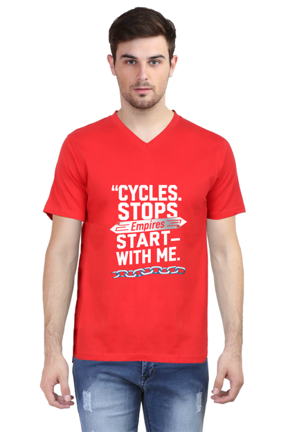 Unisex V Neck T-Shirt